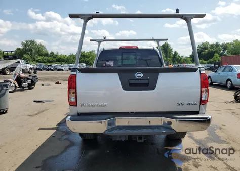 2018 Nissan Frontier Sv из США, поврежденный, VIN 1N6AD0FVXJN753600
